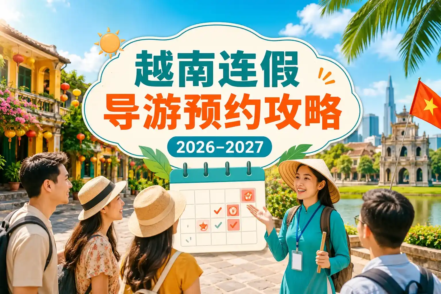 越南连假导游预约攻略：2026、2027假期与提前预约建议