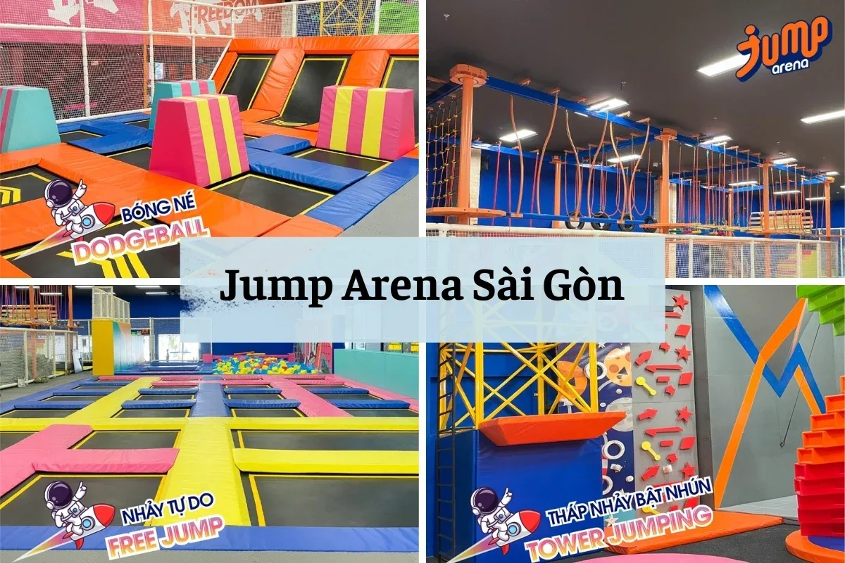 Jump Arena Him Lam (弹跳床运动与休闲复合空间)